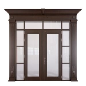 Cửa thép vân gỗ FD206