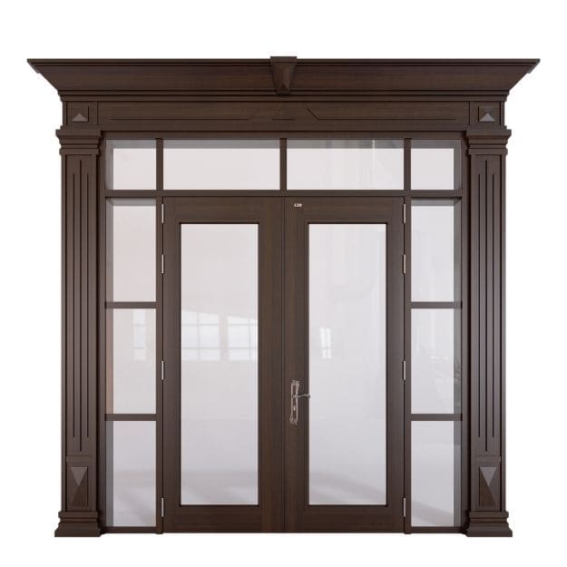 Cửa thép vân gỗ FD206 Cửa thép vân gỗ FD206