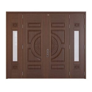 Cửa thép vân gỗ FD402