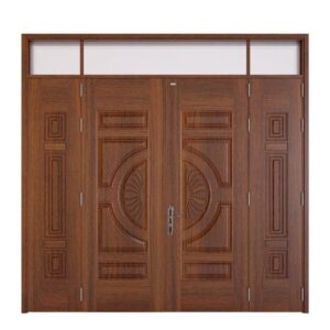 Cửa thép vân gỗ FD404