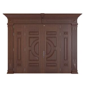 Cửa thép vân gỗ FD406