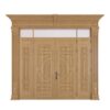 Cửa thép vân gỗ FD410