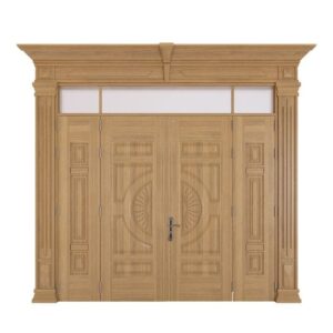 Cửa thép vân gỗ FD410