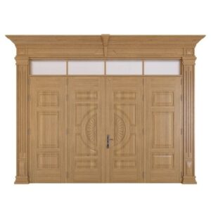 Cửa thép vân gỗ FD411